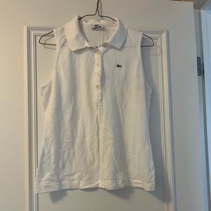 Lacoste tank top polo